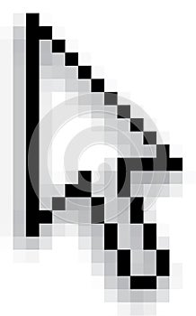 Pixel computer cursor