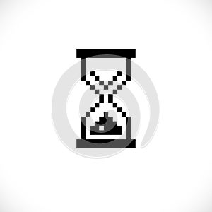 Pixel computer mouse clock