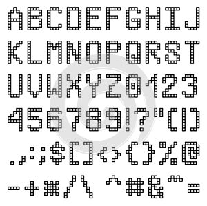 Pixel font