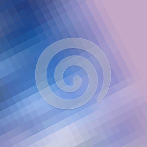 pixel mosaic tile. Pastel gradient backdrop. Geometric pattern, texture gray background. Copy space. square shape