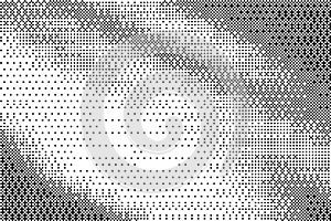 Pixel pattern background. Bitmap texture of retro computer game. Dotted dither gradient bg. Abstract glitch gradation