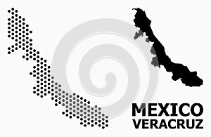 Pixel Pattern Map of Veracruz State photo