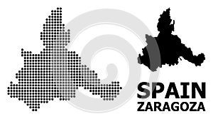 Pixel Pattern Map of Zaragoza Province