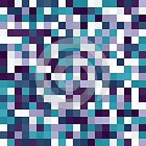 Pixel pattern. Seamless vector square background