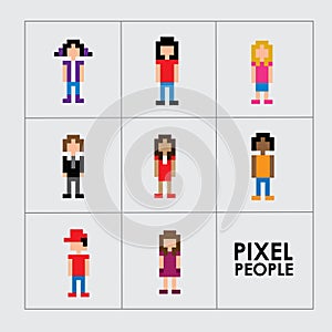 Pixel people