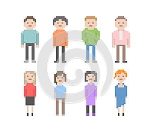 Pixel People Set