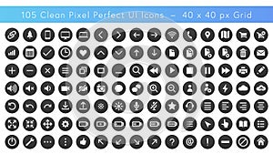 Pixel Perfect User Interface Icons