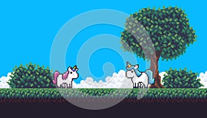 Pixel Scene