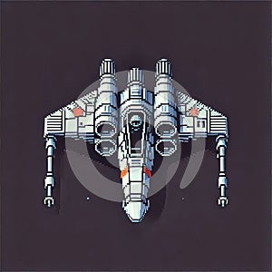 Pixel Sci-Fi Starfighter
