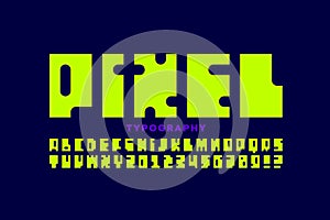 Pixel style font