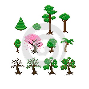 Pixel Trees photo