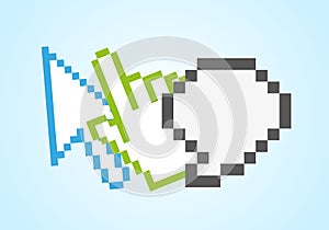 Pixel web icons