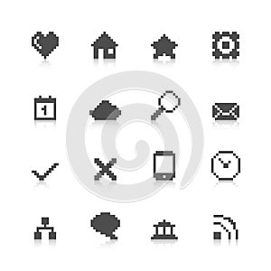 Pixel Web Icons