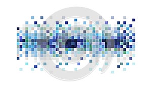 Pixelated Digital Noise Abstract Background Vector, vector design Generative AI