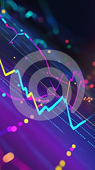 Pixelized return on equity graph showing historical data for investors.