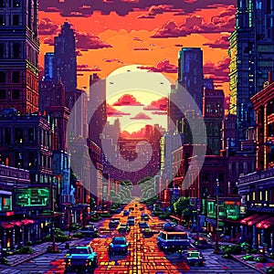 pixelscape drawing a digital drawing created using in