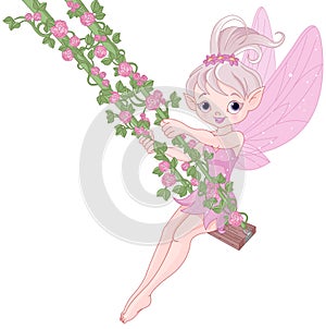 Pixy Fairy on a Swing