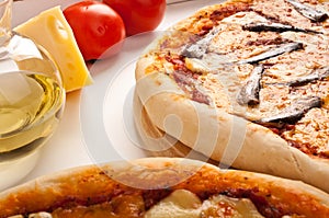 Pizza with anchovies