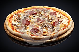 Pizza Assorted Meat, beef, bacon, pork, mozzarella, chicken breast