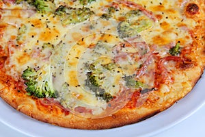 Pizza broccoli