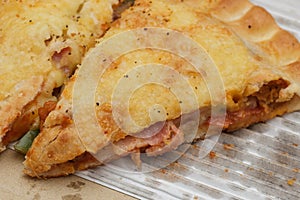 Pizza Calzone in box