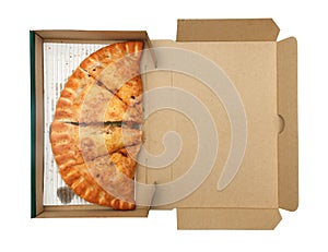 Pizza Calzone in box