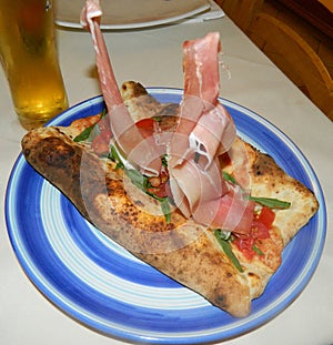 Pizza Catamaran at Restaurant L'Approdo in Capri Island photo