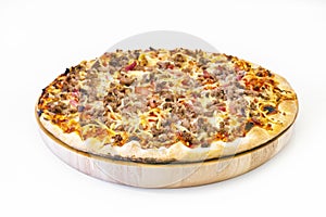 Pizza cheese steak