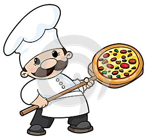 Pizza chef photo