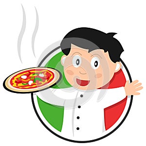 Pizza Chef Logo