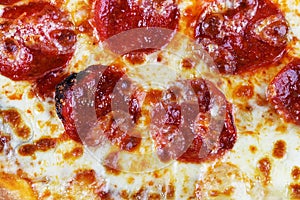 Pizza Close Up - super supreme pizza