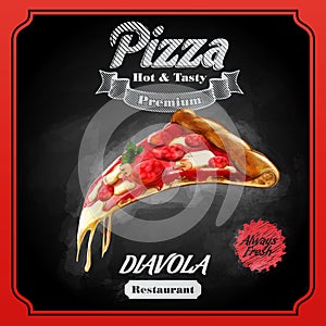 Pizza diavola