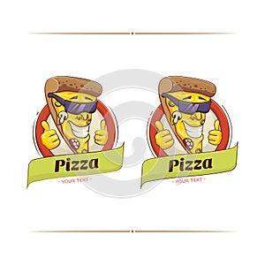 Pizza Funny Character