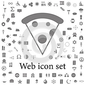 pizza icon. web icons universal set for web and mobile