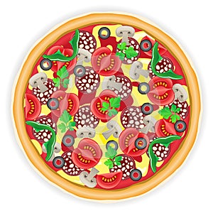 Pizza illustration