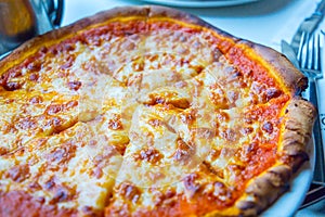 Pizza Margherita, Close-up View