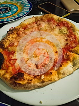 Pizza Margherita from Italian Restaurant, Mike`s Pizza.