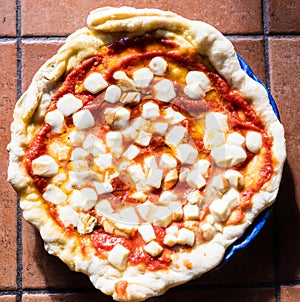 Pizza Margherita in Napoli