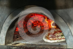 Pizza oven in Naples