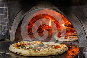 pizza oven in Naples photo