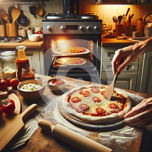 Pizza Perfection: Homemade Cooking on the Stove