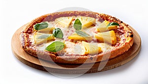 pineapple pizza, AI generated