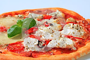 Pizza quattro formaggi