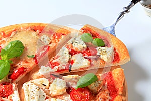 Pizza quattro formaggi