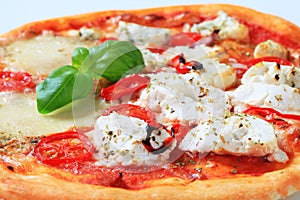 Pizza quattro formaggi