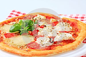 Pizza quattro formaggi