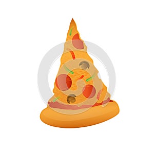 Pizza vector illustration