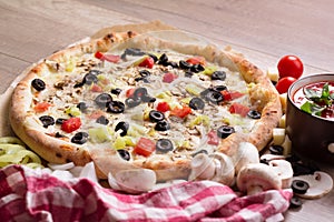 Pizza Vegetariana photo