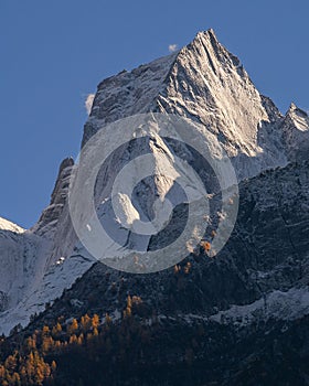 Pizzo Badile. Bregaglia valley - Switzerland