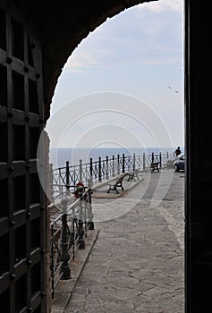 Pizzo Calabro - Scorcio all`uscita del Castello Murat photo